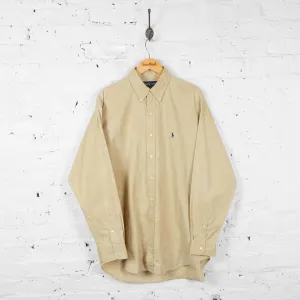 Vintage Ralph Lauren Blake Shirt - Beige - L