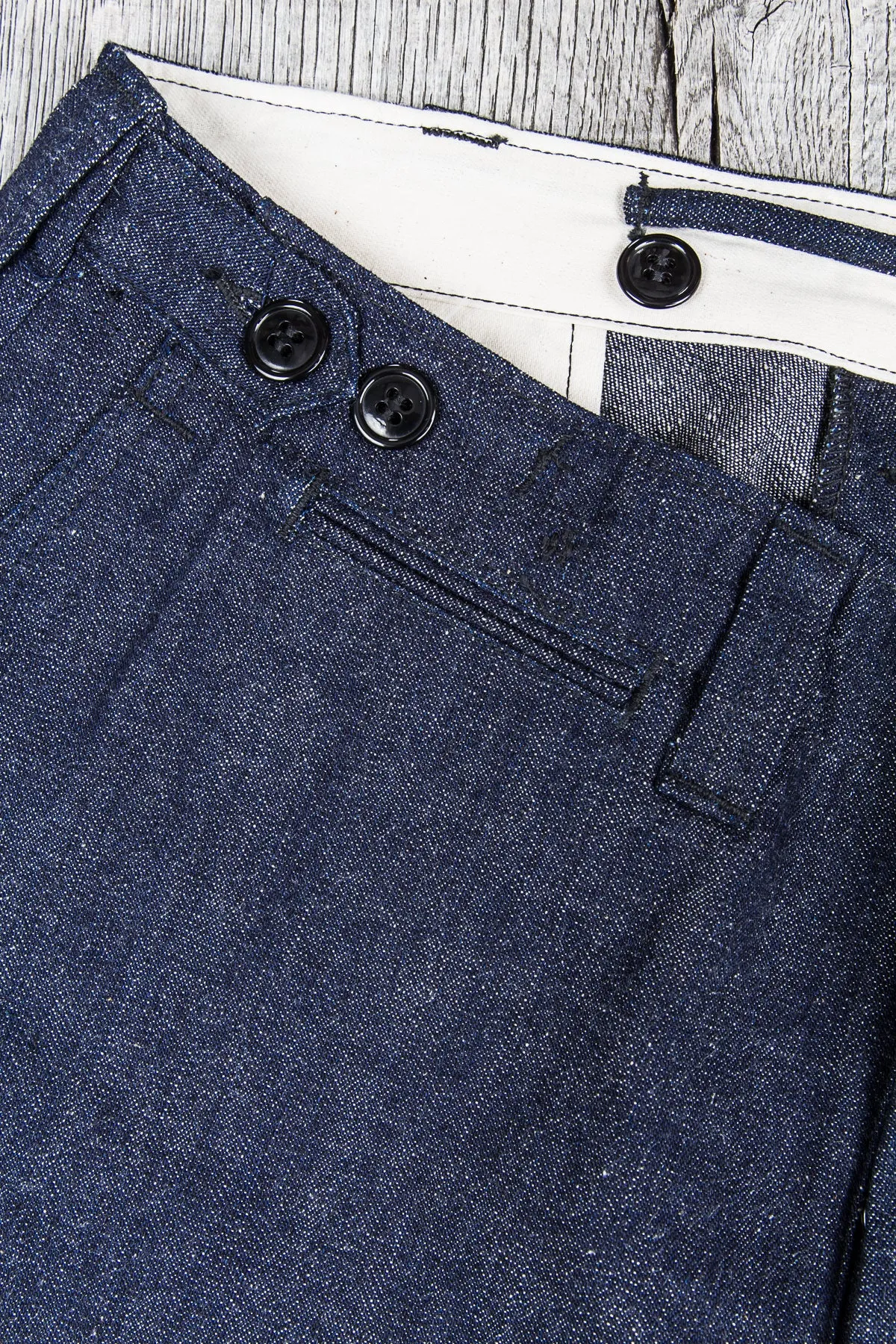 Warehouse & Co Military Pants Indigo Denim