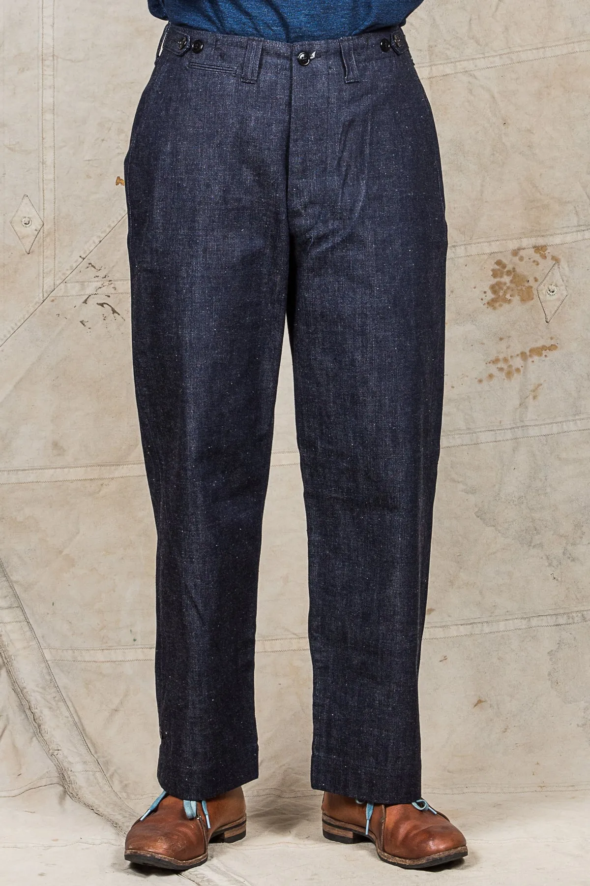 Warehouse & Co Military Pants Indigo Denim
