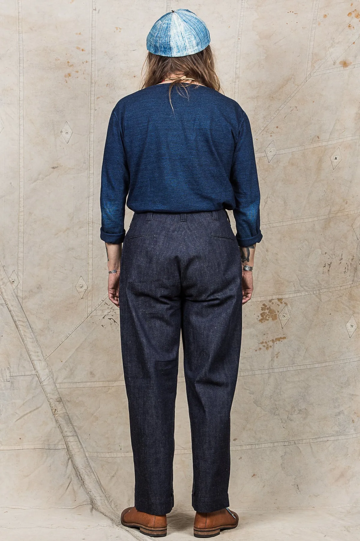Warehouse & Co Military Pants Indigo Denim