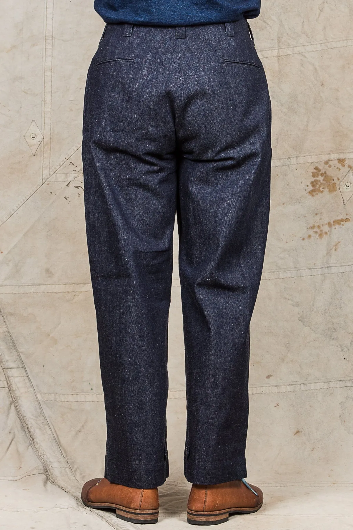 Warehouse & Co Military Pants Indigo Denim