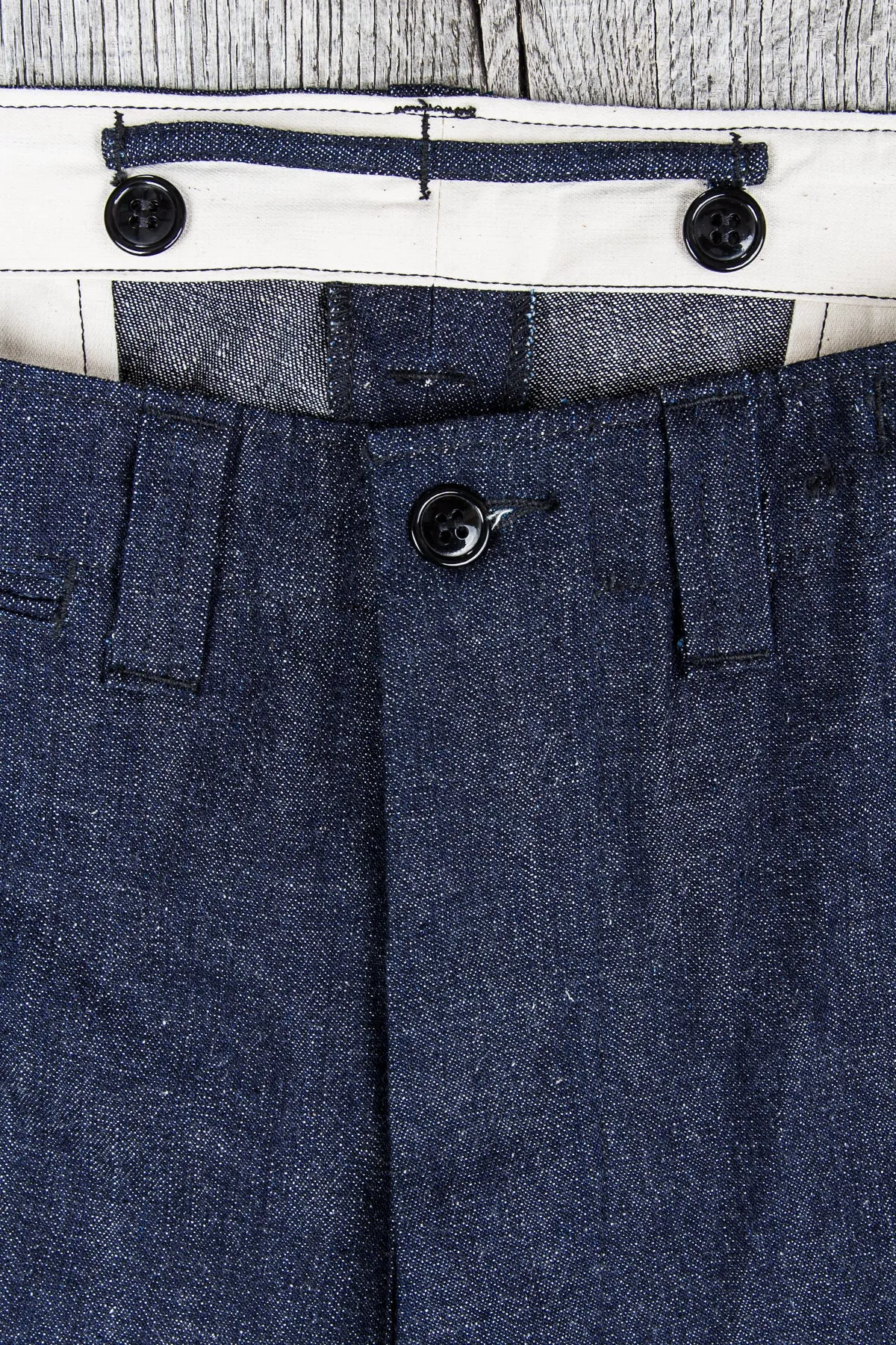 Warehouse & Co Military Pants Indigo Denim