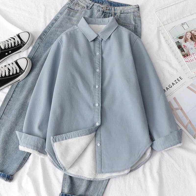 Warm Button Down