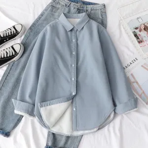 Warm Button Down