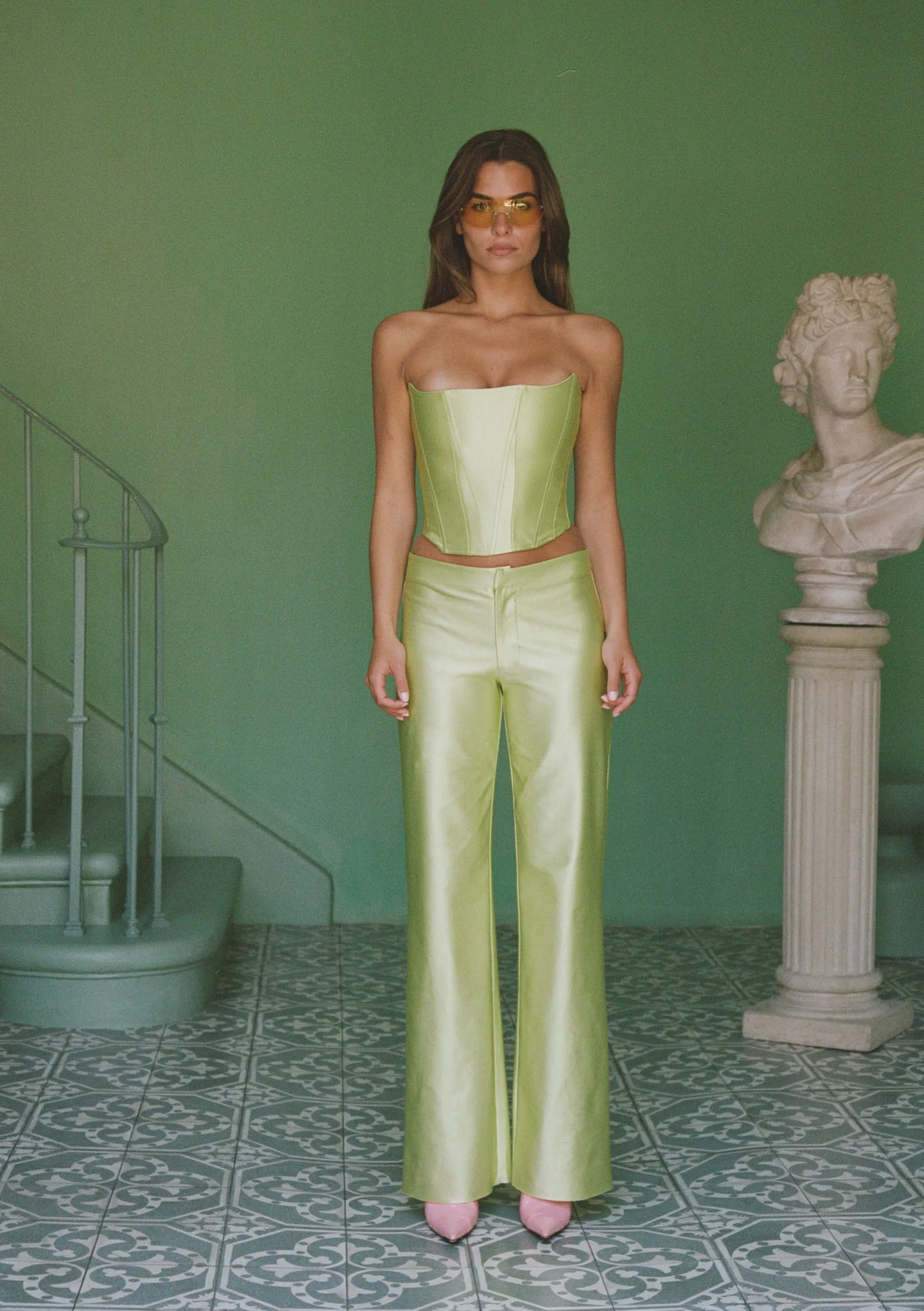 Wasabi Low-Rise Trouser
