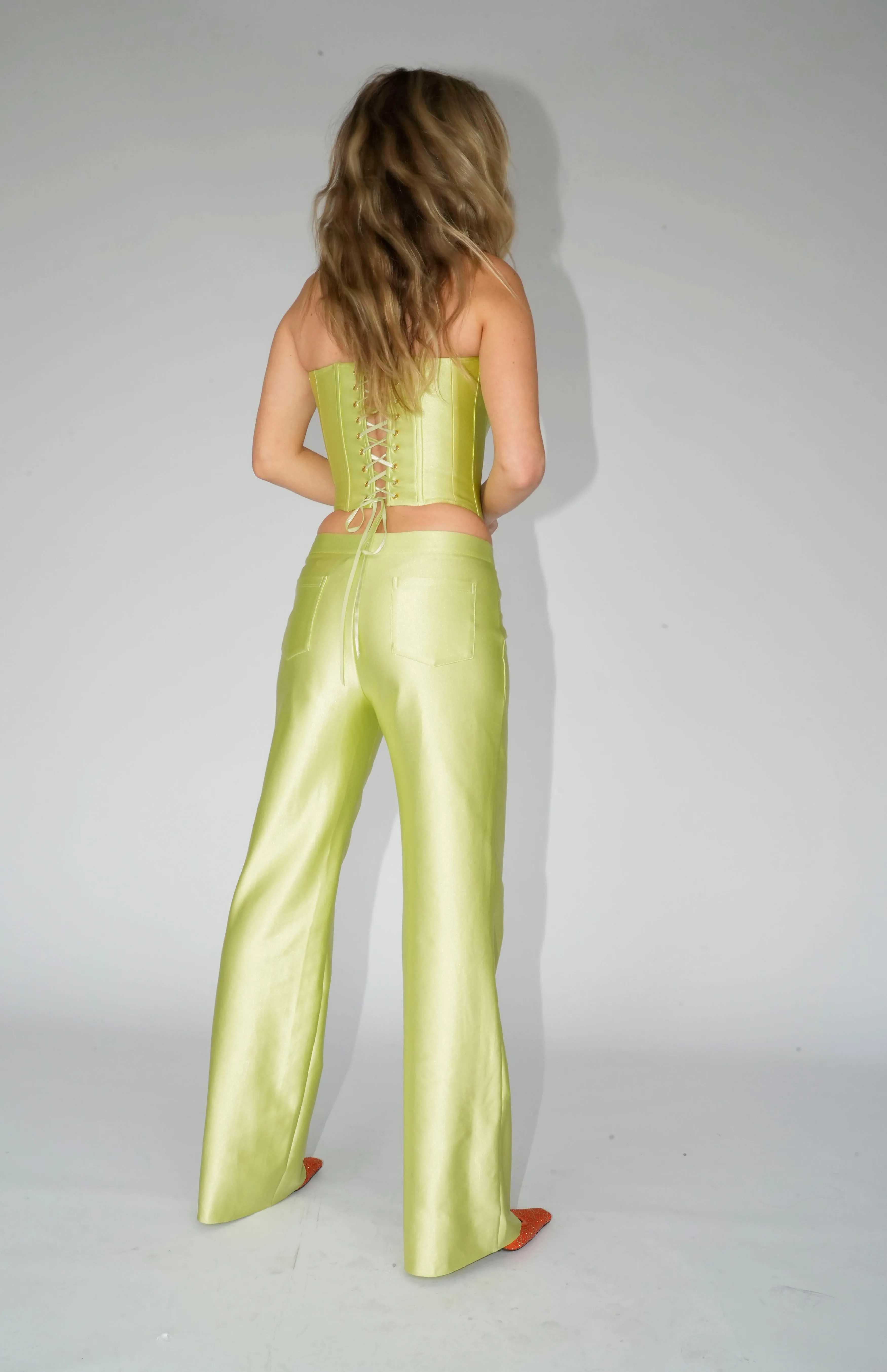 Wasabi Low-Rise Trouser