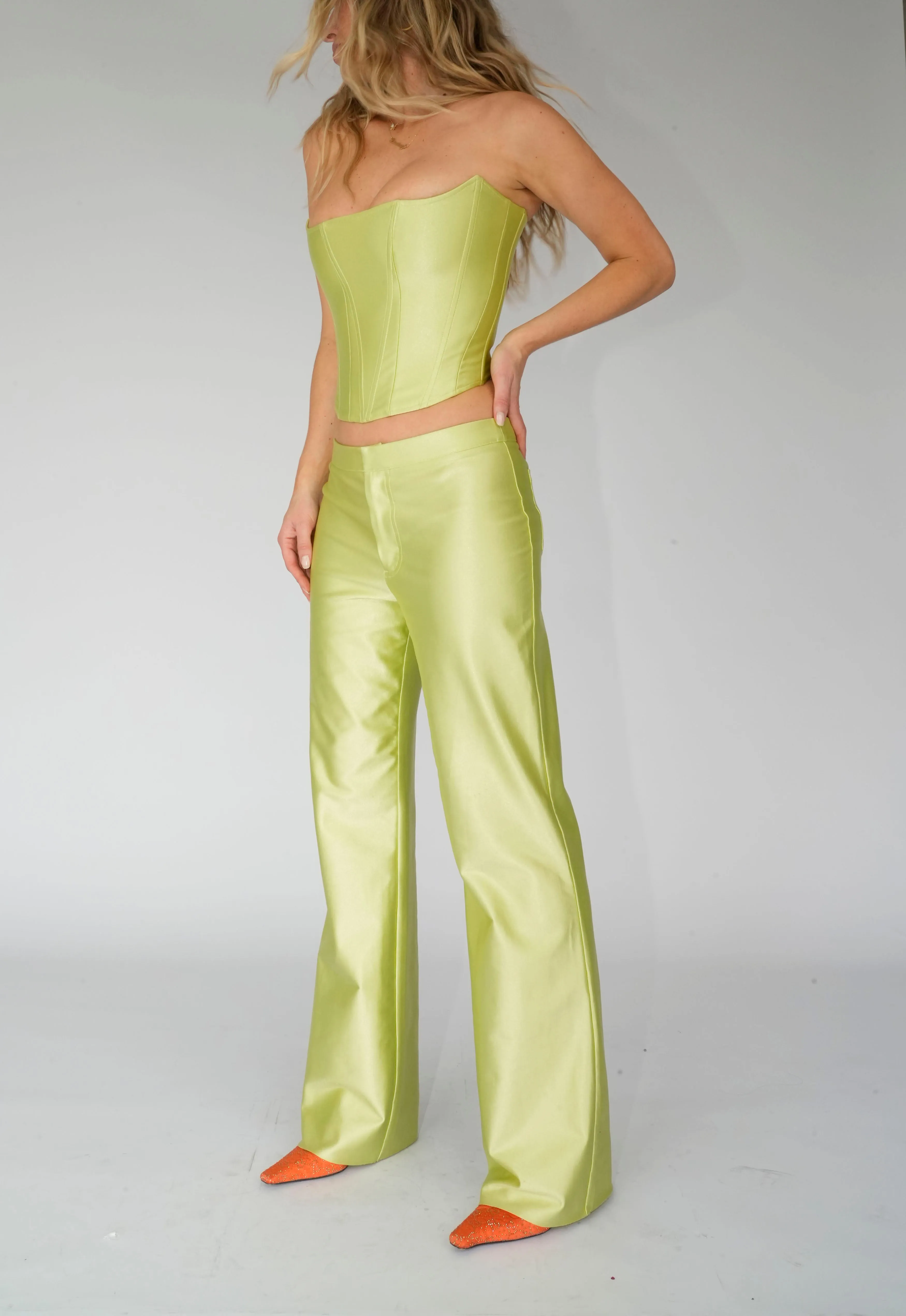 Wasabi Low-Rise Trouser