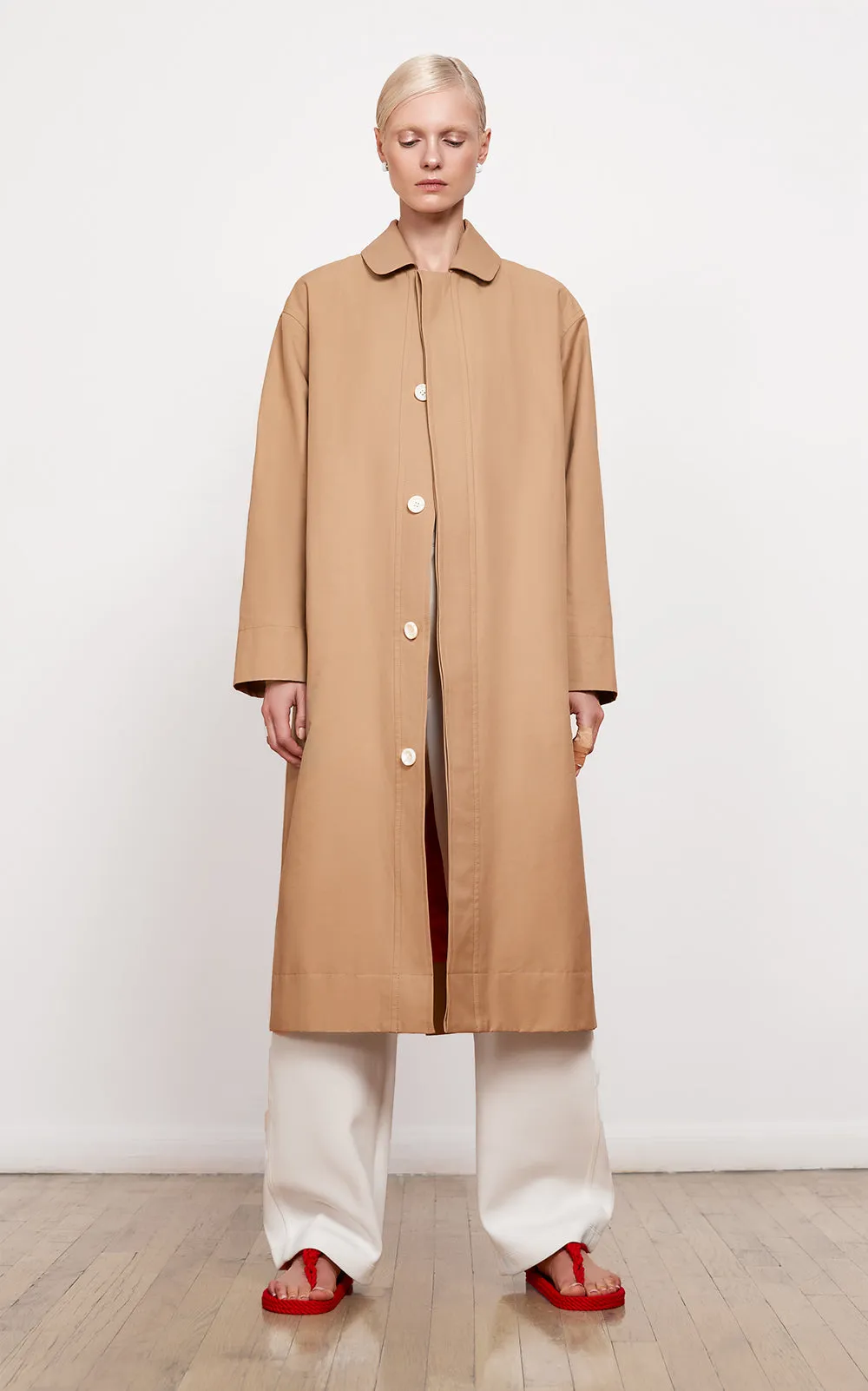WATER RESISTANT SUSTAINABLE CAR COAT