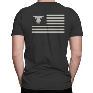 Whale-Tail Sales American Flag T-Shirt