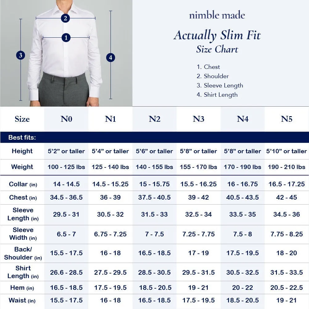 White Patterned Button Down Dress Shirt | The Melati