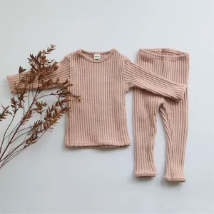 Winter Autumn Baby Clothing For 0-5Y Baby Girl Boy Clothes Warm Sweater  Pants Kids Outfits Children Pajamas Baby Girl Clothes