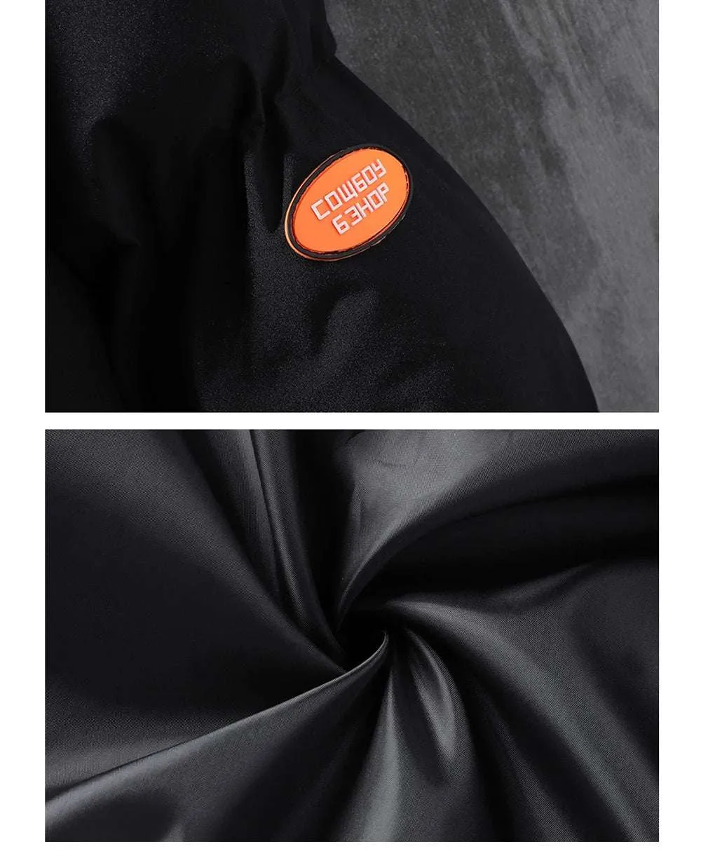 Winter Men's Padded Jacket – Warm Cotton Down Hooded Parka Windbreaker Coat