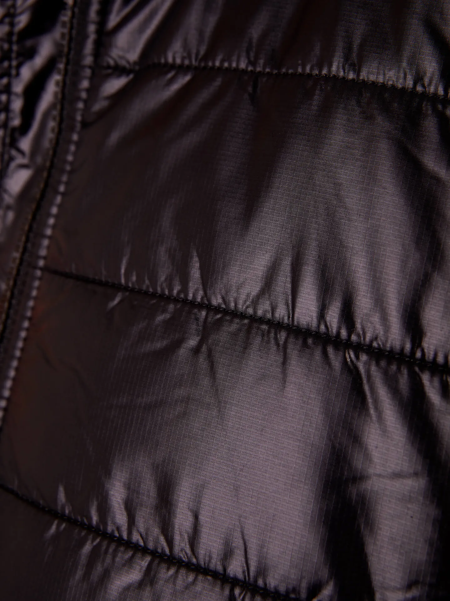 Winter Performance Puff Jacket - Red Navy Blue
