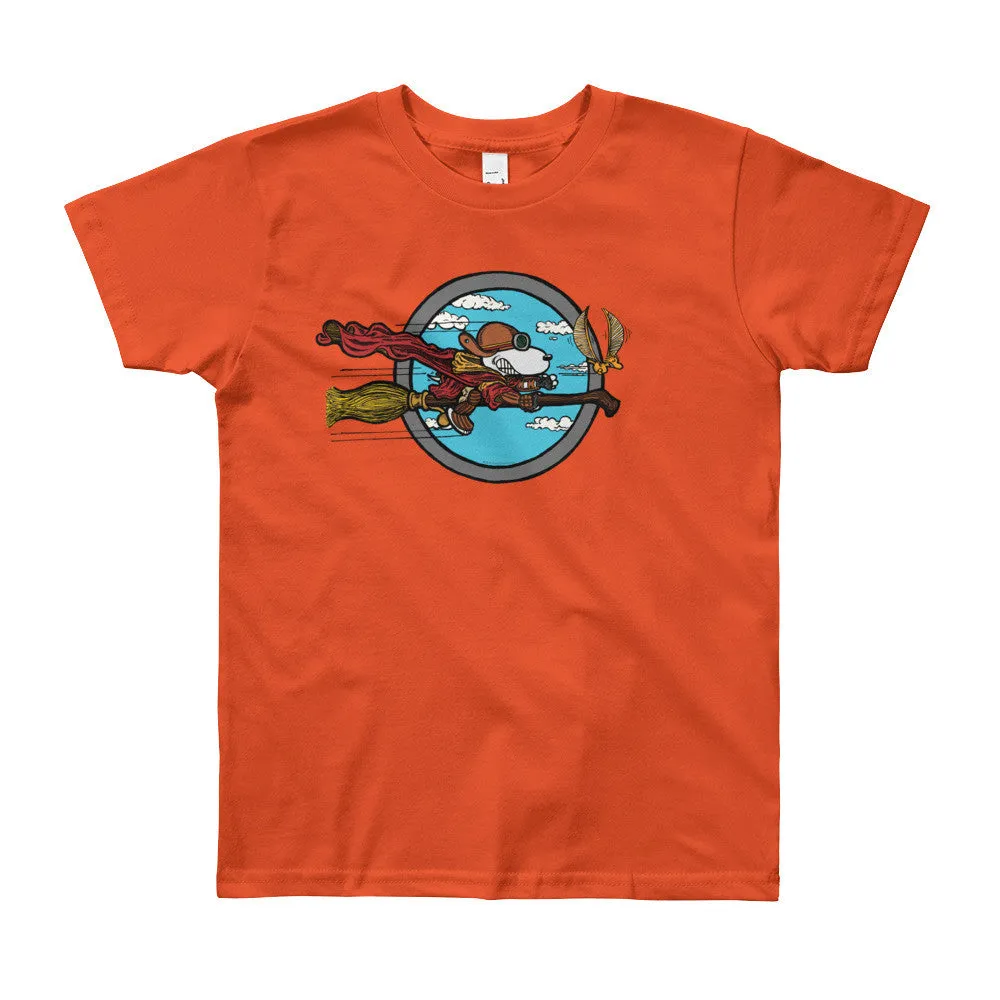 Wizard Flying Ace Youth T-Shirt