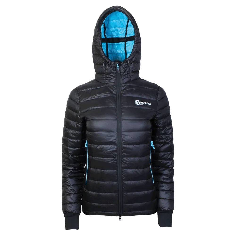 Women's Challenger Thermal Jacket - Black/Aqua