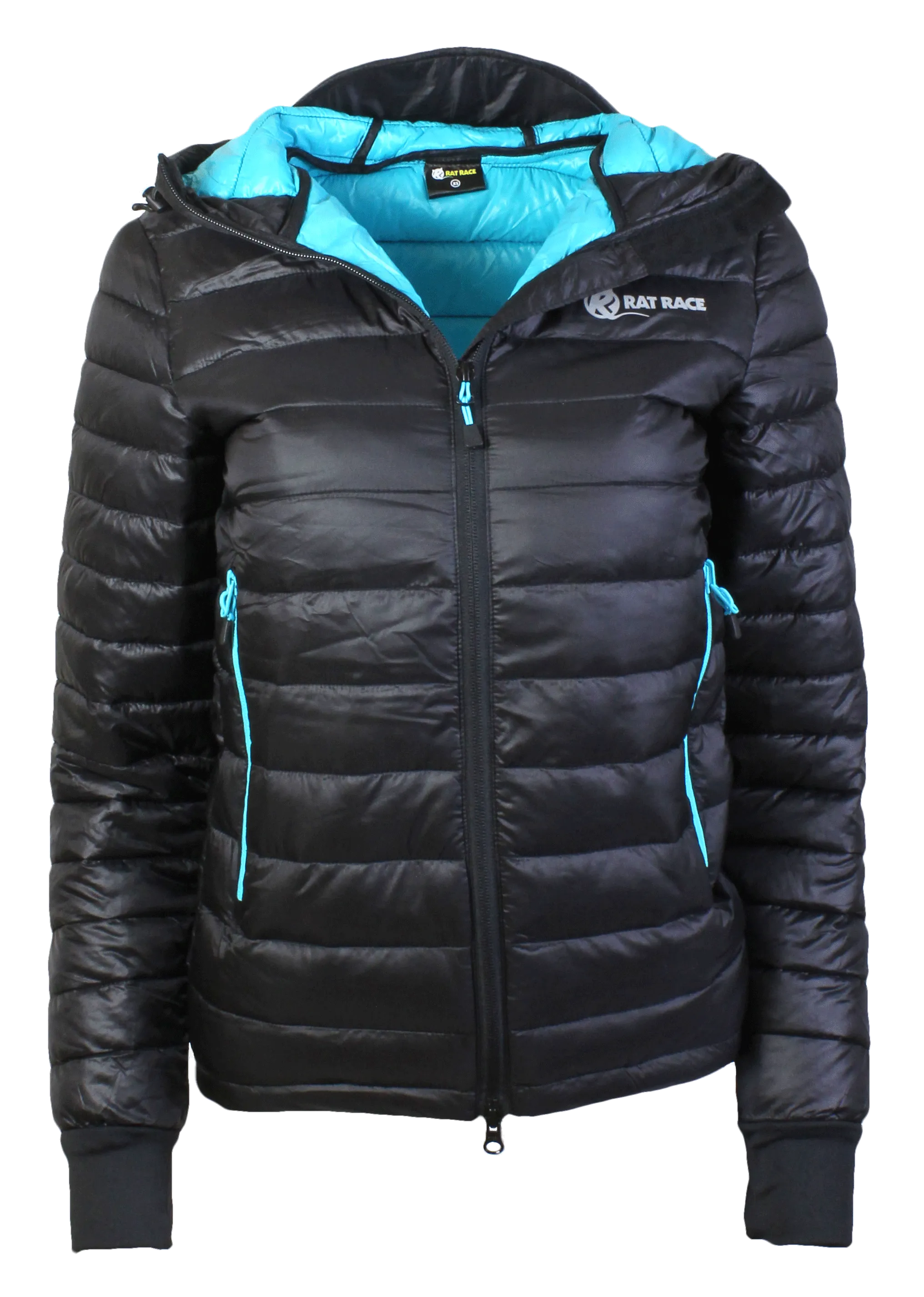 Women's Challenger Thermal Jacket - Black/Aqua