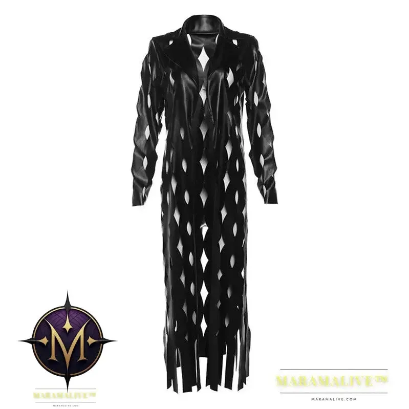 Women's Clothing Lapel Hollow Cardigan Trench Coat