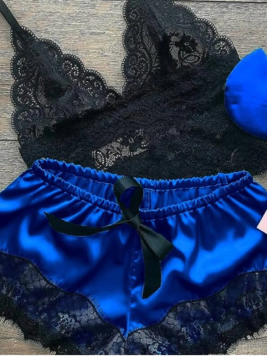 Women's Lace Hem Sleepwear