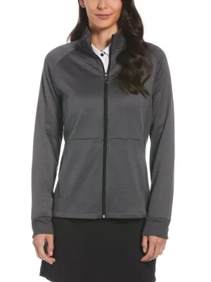 Women's Midweight Waffle Fleece Jumper