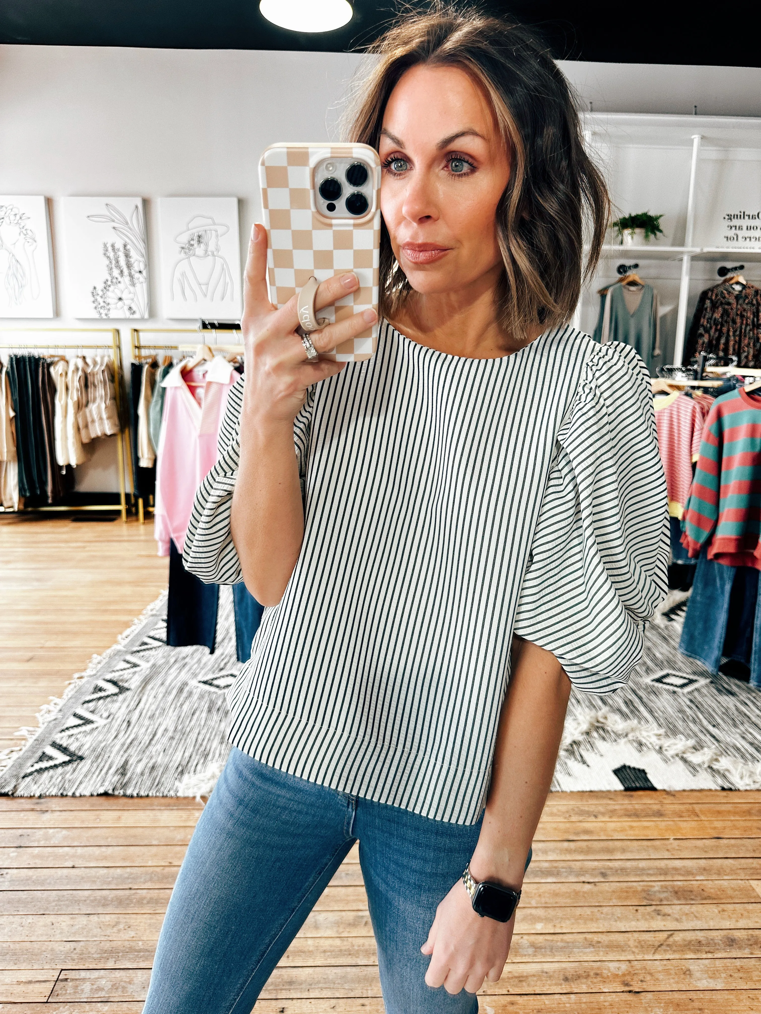 Writer Striped Top