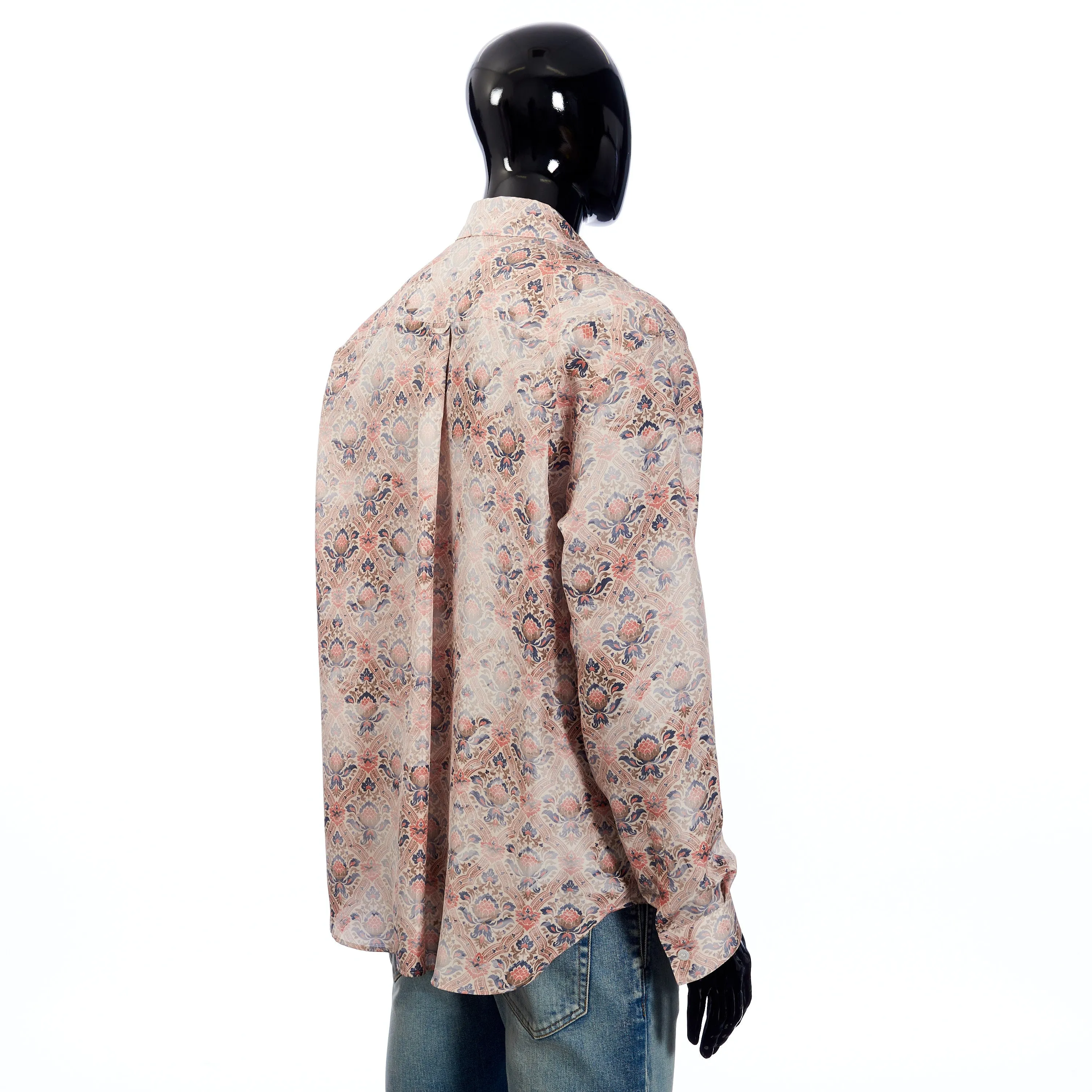 x AMOAKO BOAFO Shirt In Multicolor Silk Canvas