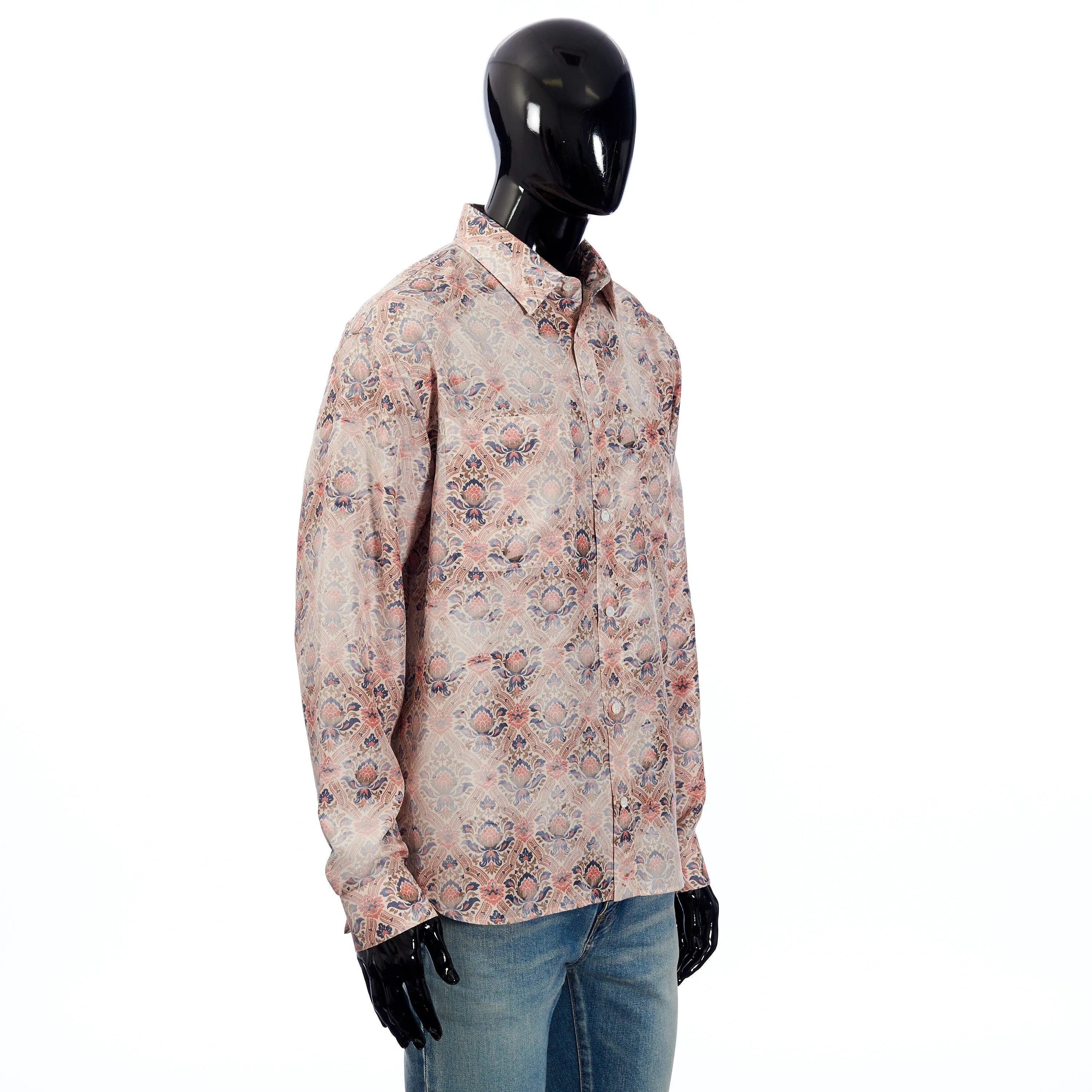 x AMOAKO BOAFO Shirt In Multicolor Silk Canvas
