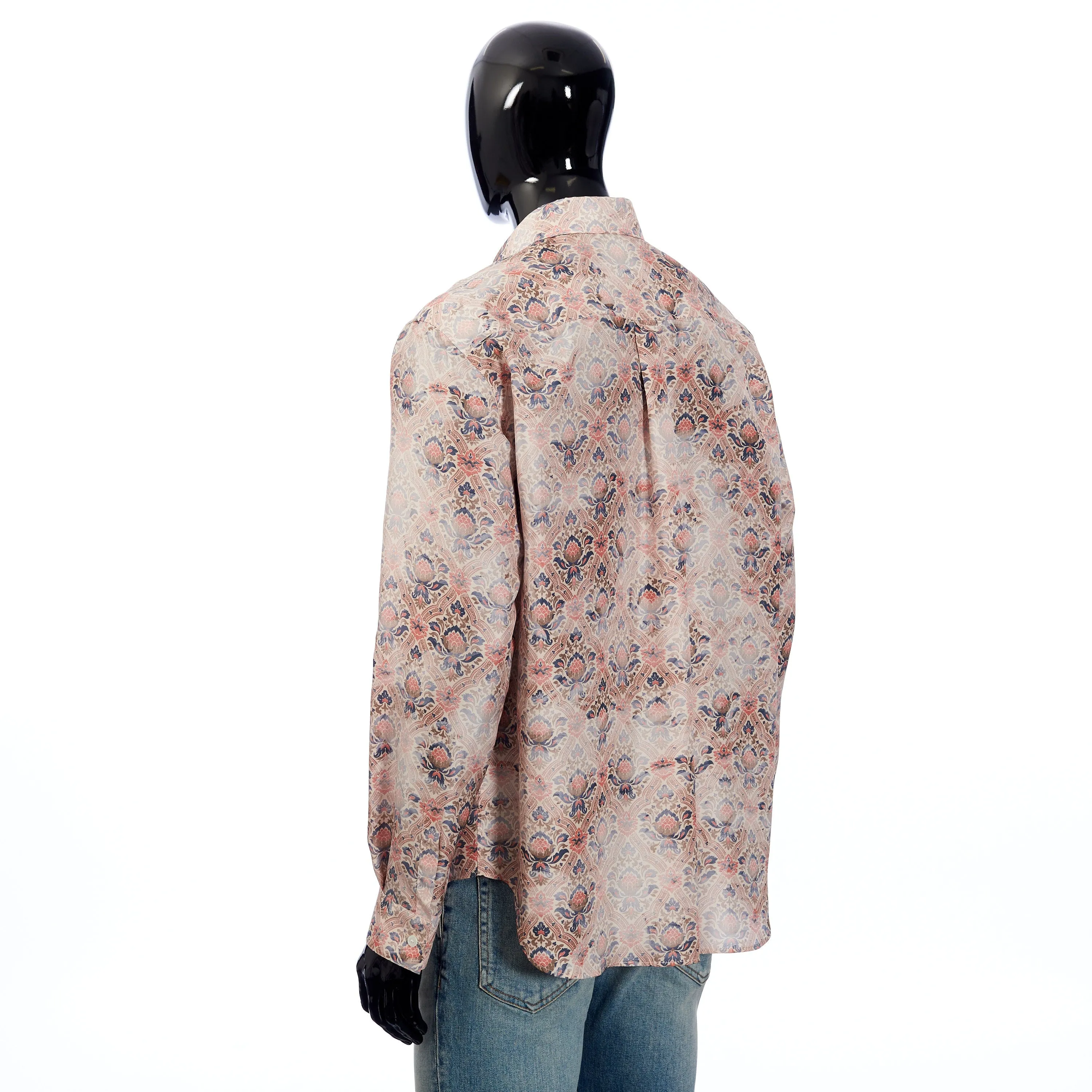 x AMOAKO BOAFO Shirt In Multicolor Silk Canvas
