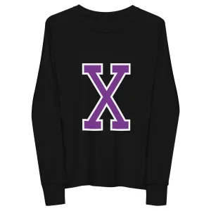 X -  Sustainably Made Kids Long Sleeve T-shirt