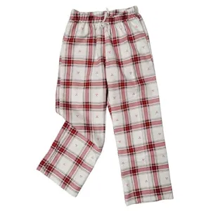 YOUTH SLEEP PANTS CANDY CANE PLAID