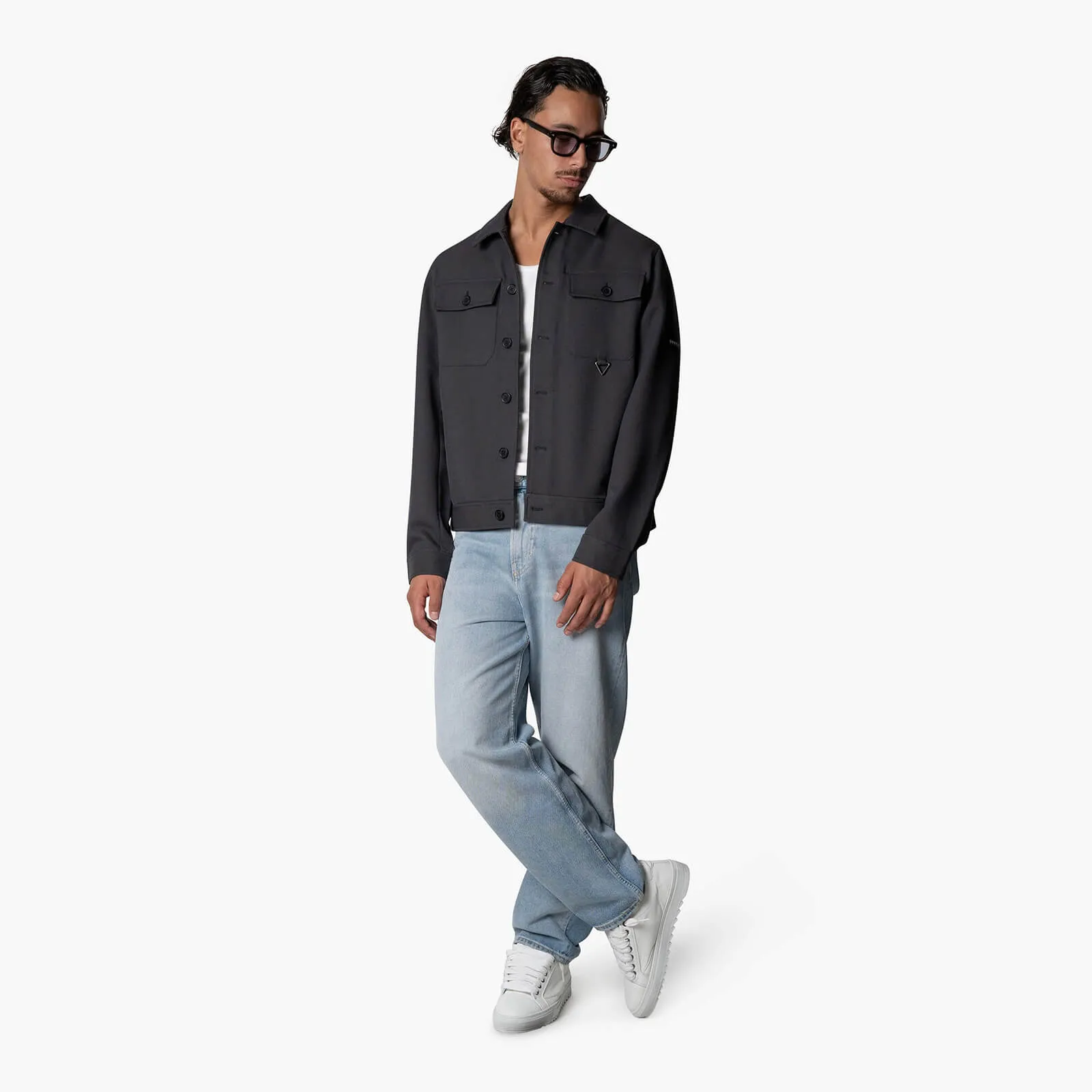 ZANE OVERSHIRT | ANTHRACITE