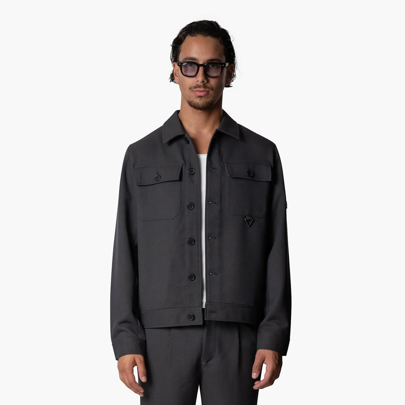 ZANE OVERSHIRT | ANTHRACITE